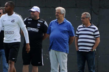 Robinho e Modesto - Santos