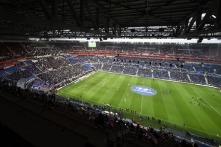 Estádio Novo do Lyon (Foto: Jean-Philippe Ksiazek / AFP)