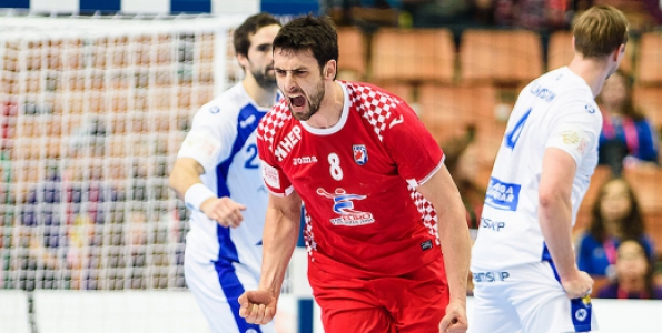 Croácia Islândia/ Foto: Karol Bartnik - EHF EURO
