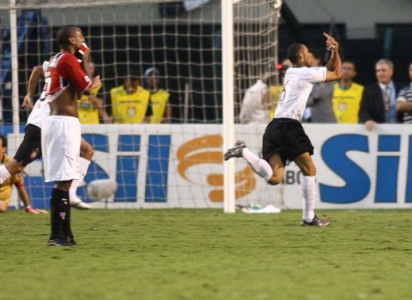 Corinthians x São Paulo 2009 - Cristian comemora Gol (foto:Reginaldo Castro/LANCE!Press)