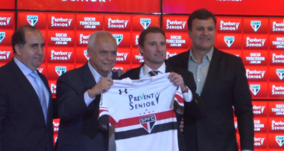 Apresentação novo patrocinador master do São Paulo
