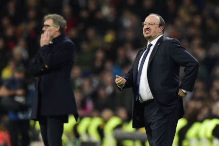Rafa BenÃtez não liga para as vaias da torcida do Real (Foto: Javier Soriano / AFP)