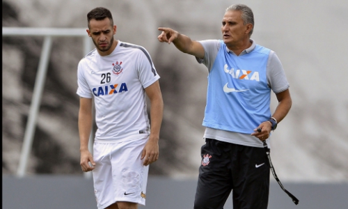 Renato Augusto - Treino do Corinthians (Foto: Mauro Horita/AGIF)