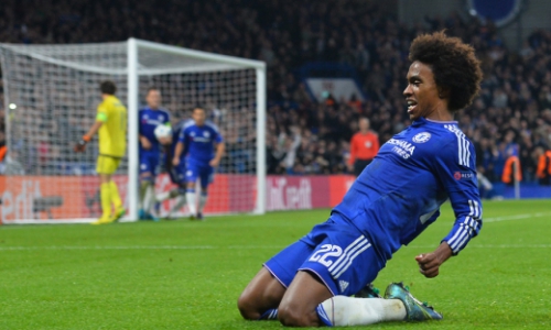 Chelsea x DÃnamo (Foto: GLYN KIRK/AFP)