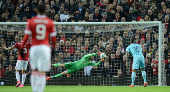 Manchester United x PSV (foto:AFP)
