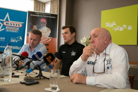 Jean -Francois Bourlart, Roy Jans de Wanty e Hilaire Van der Schueren