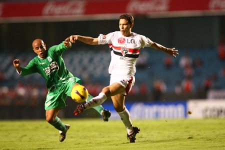 São Paulo 1 x 0 Atlético Nacional no dia 24 de abril de 2008