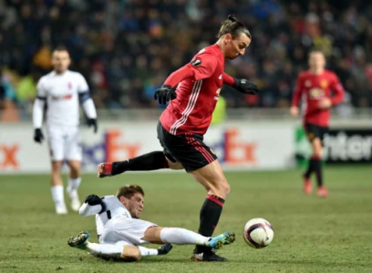 Ibrahimovic - Zorya x Manchester United