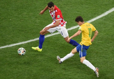Lovren e Oscar - Brasil x Croácia