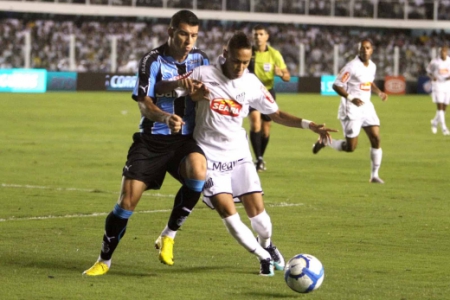 La selección cuenta con una legión de jóvenes que vivieron la 'Neymarmanía' y jugarán el Mundial con su ídolo Santos vs Gremio 2010