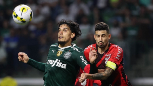El Palmeiras defiende la invencibilidad en la temporada y en el Allianz Parque Gustavo Gómez - Palmeiras vs Atlético-PR