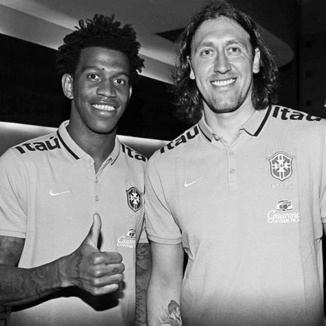 Gil e Cássio na Seleção