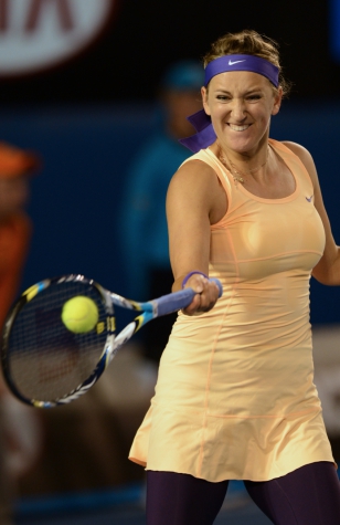 Azarenka venceu de virada (Foto: Greg Wood/AFP)