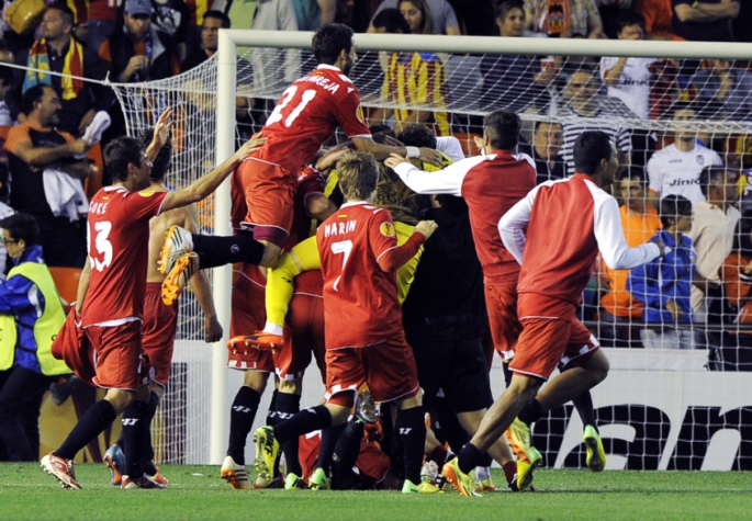 Sevilla x Valencia (Foto: Jose Jordan/AFP)