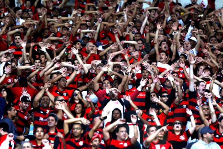 Torcida do Flamengo no Maracanã - Flamengo x Botafogo (Foto: Cléber Mendes/LANCE!Press)