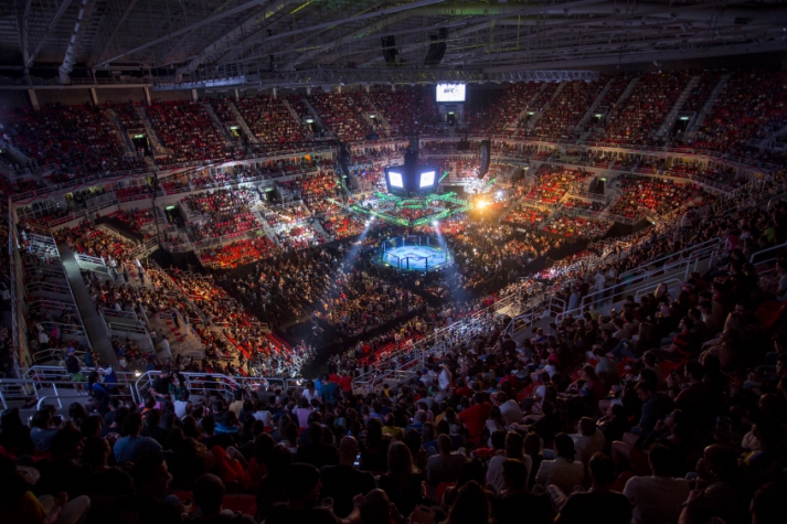 Arena HSBC recebe novo evento do UFC no dia 5 de março (FOTO: Daniel Ramalho/Inovafoto)