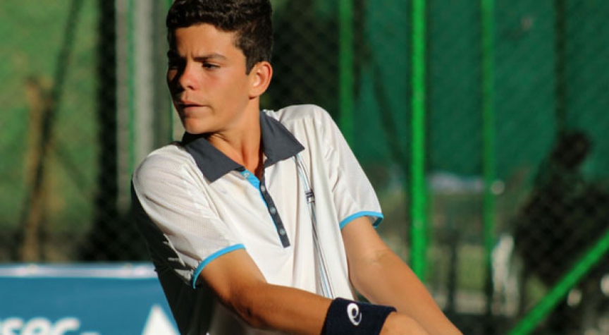 Natan Rodrigues no Bahia Juniors Cup. Crédito: Bruno Rocha