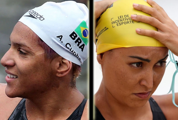 Ana Marcela Cunha e Poliana Okimoto