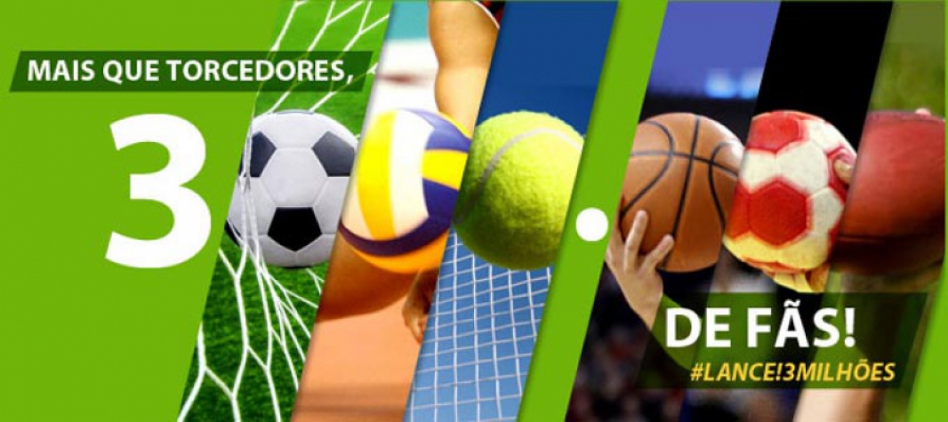 LANCE! no Facebook: um time com três milhões de apaixonados