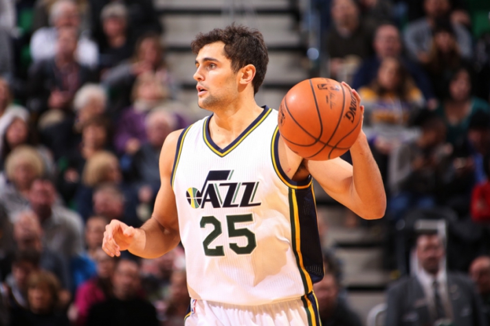 Basquete Raulzinho Utah jazz (foto:AFP)