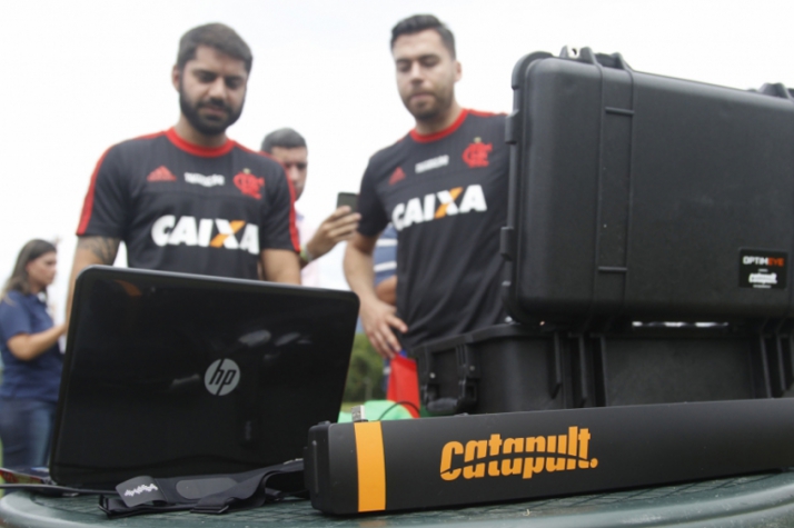 Catapult é utilizado por profissionais do Flamengo