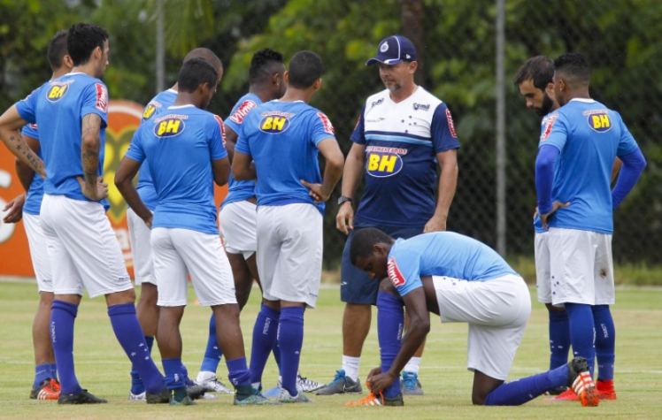 Treino do Cruzeiro (Foto: Washington Alves/Light Press)