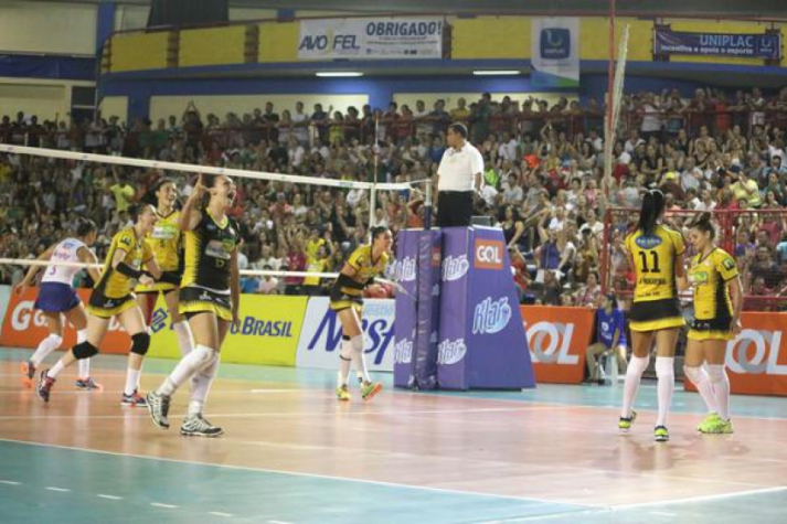 Rio do Sul/Equibrasil está invicto em casa (Foto: Clóvis Eduardo Cuco/Rio do Sul)