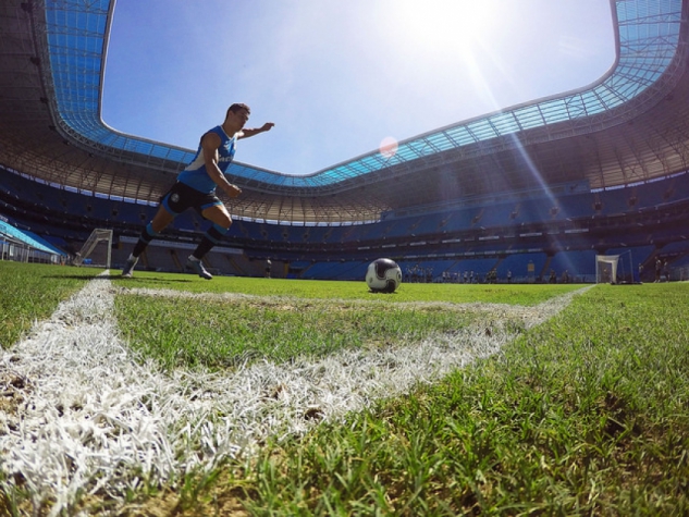 Arena será o palco do amistoso entre Grêmio e Danubio-URU (Foto: Lucas Uebel/Grêmio)