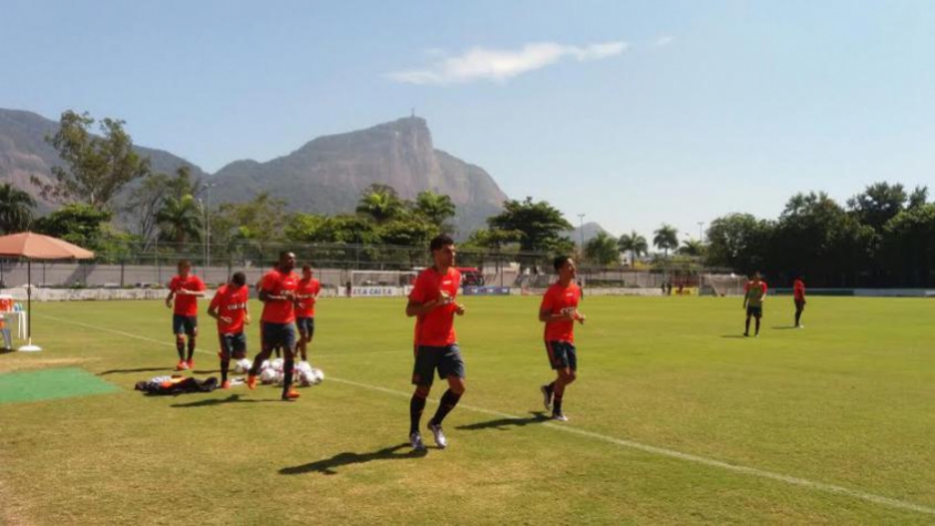 Treino Flamengo (Foto: João Matheus)