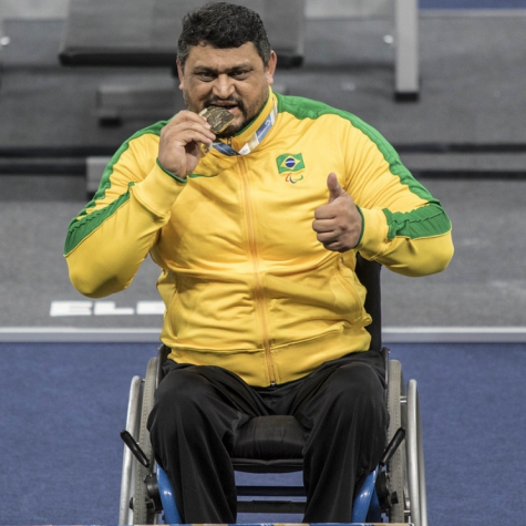 Joseano Felipe, do halterofilismo paralímpico, faleceu nesta quinta-feira, aos 42 anos (Foto: Daniel Zappe/MPIX/CPB)