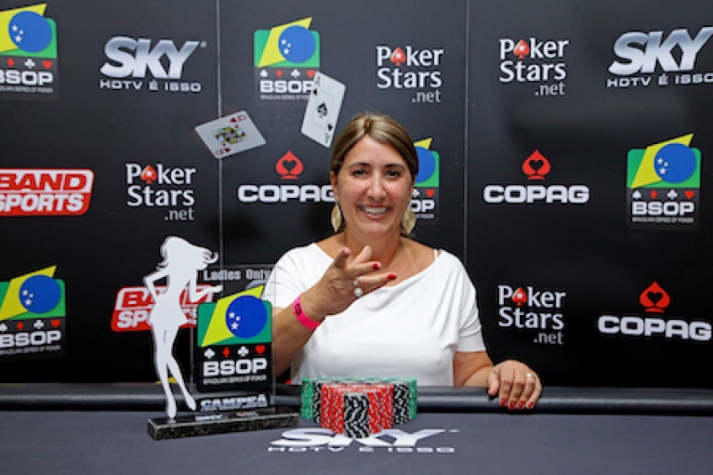 Beth Silva no BSOP