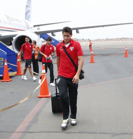 Libertadores Desembarque São Paulo - Peru (foto:Ari Ferreira/LANCE!Press)
