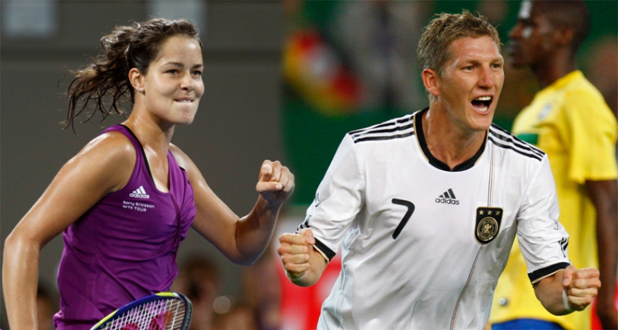 Ivanovic e Schweinsteiger