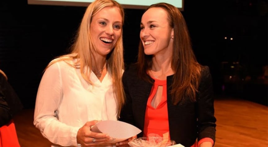 Angelique Kerber e Martina Hingis