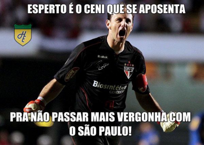 Memes da derrota do São Paulo no Pacaembu (Foto: Reprodução)