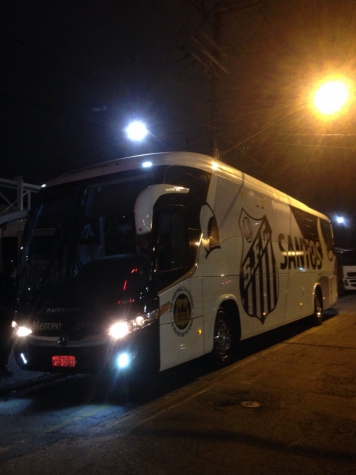 ônibus do Santos