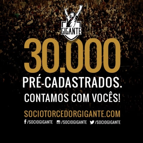 Gigante já chegou a 30 mil pré-inscritos