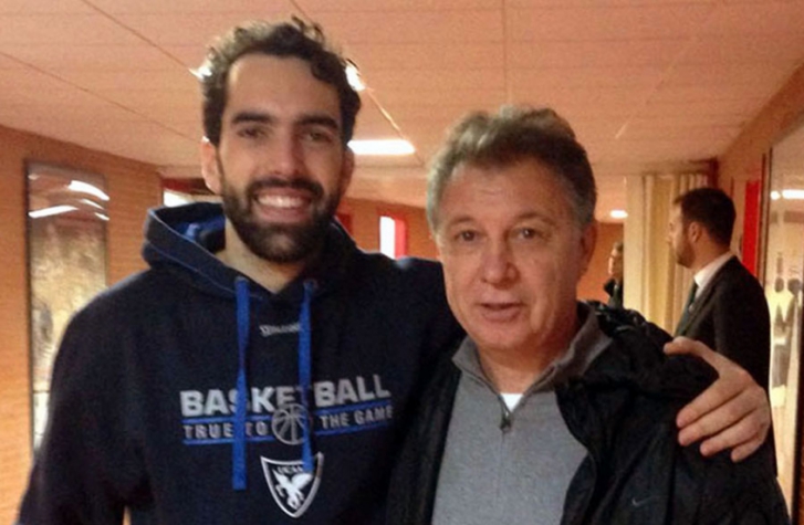 Rubén Magnano e Vitor Benite em Málaga