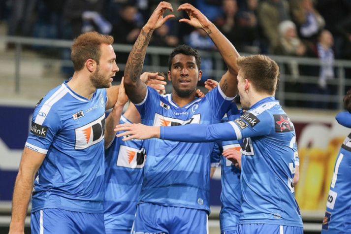 Renato Neto faz golaço de voleio e aparece na seleção da rodada na Bélgica