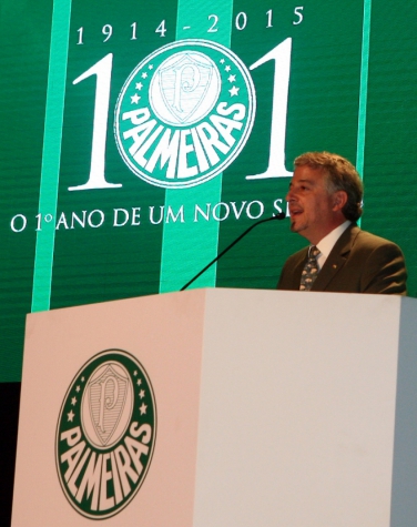 Paulo Nobre - Palmeiras 101 anos (FOTO: Fabio Menotti/Palmeiras)