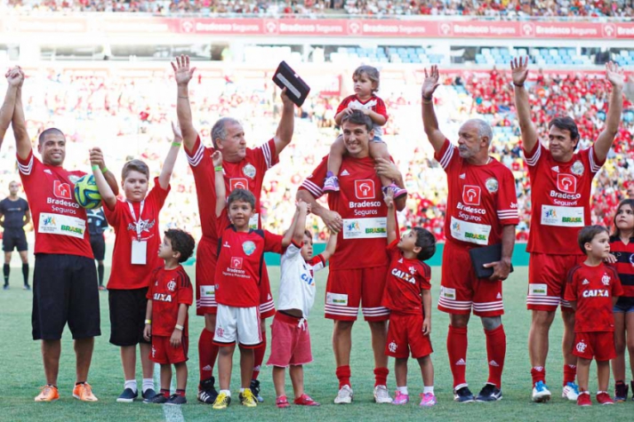 Jogo das Estrelas 2014 / Amigos do Zico no Maracanã (Foto: Wagner Meier/ LANCE!Press)