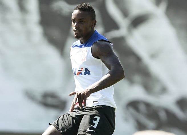 Cleber - Treino do Corinthians (Foto: Miguel Schincariol/ LANCE!Press)