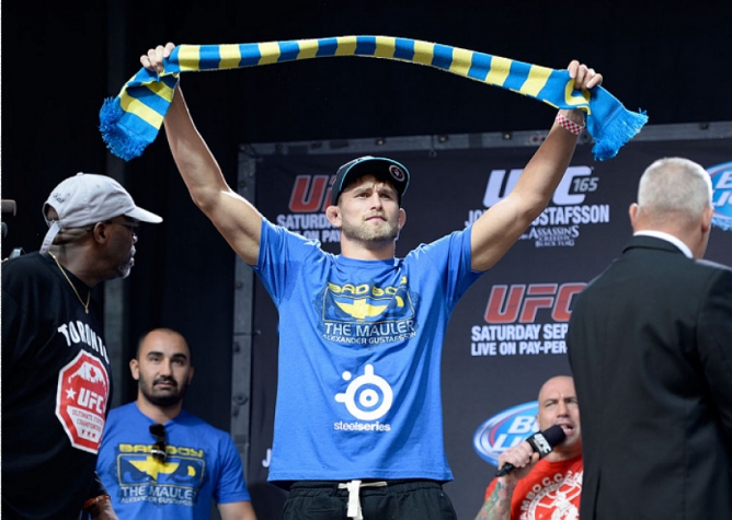 Gustafsson (FOTO: UFC)