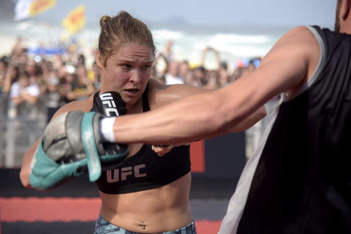 Ronda Rousey é campeã do UFC (FOTO: Alexandre Loureiro/Inovafoto)