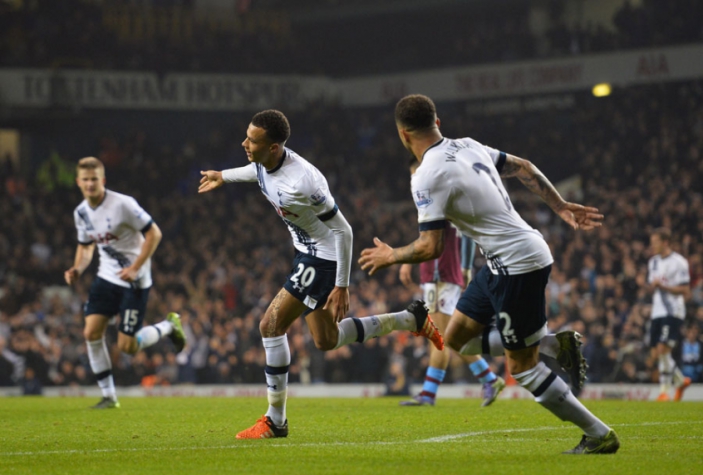 Tottenham x Aston Villa (Foto: GLYN KIRK/AFP)
