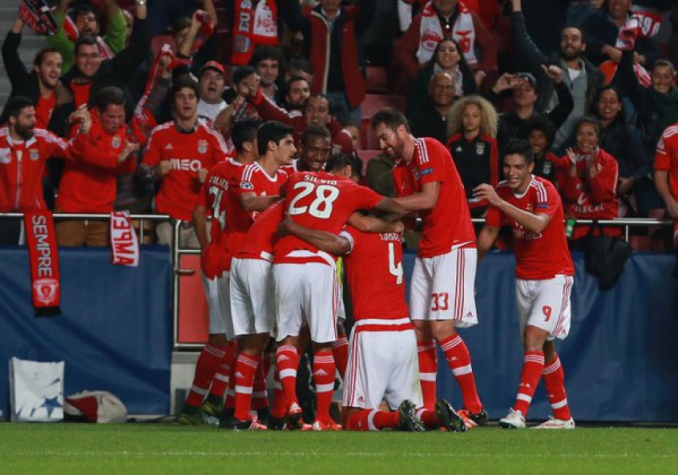 Luisão - Benfica x Galatasaray (Foto: Divulgação)