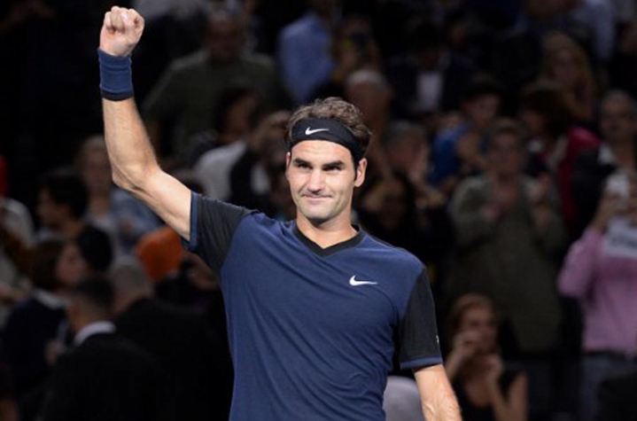HOME - Federer x Seppi - Masters 1.000 de Paris (Foto: Miguel Medina/AFP)