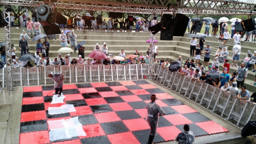 Chuva cancela treino aberto do UFC São Paulo (FOTO: Luis Fernando Coutinho)
