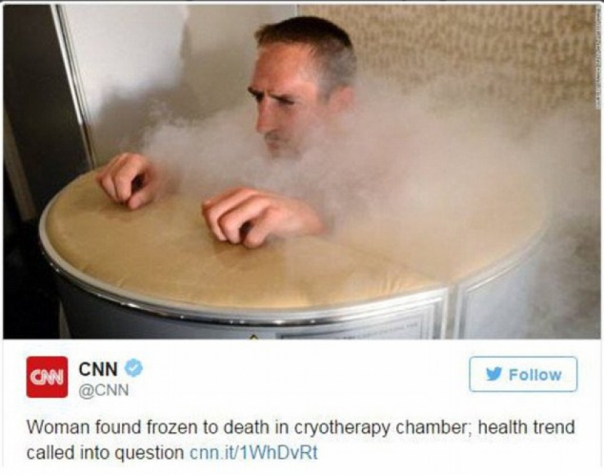 TuÃte da CNN que causou a polêmica (Foto: Reprodução)