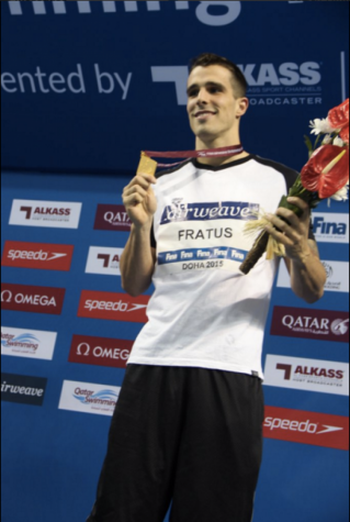 Brunu Fratus leva ouro nos 50m Livre em Dubai-EA (Foto: Divulgação/Lancepress!)